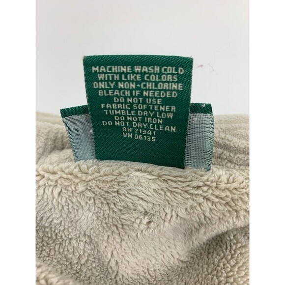 BOGO LL Bean Textured Fleece Full Zip Jacket Floral Embroiderd Women Petite Smal - Picture 15 of 15